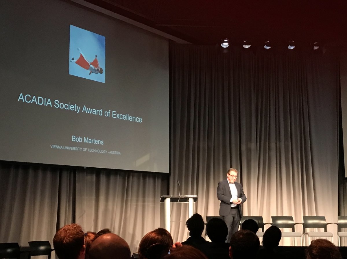 Attending ACADIA Conference at Boston IBD, KAIST